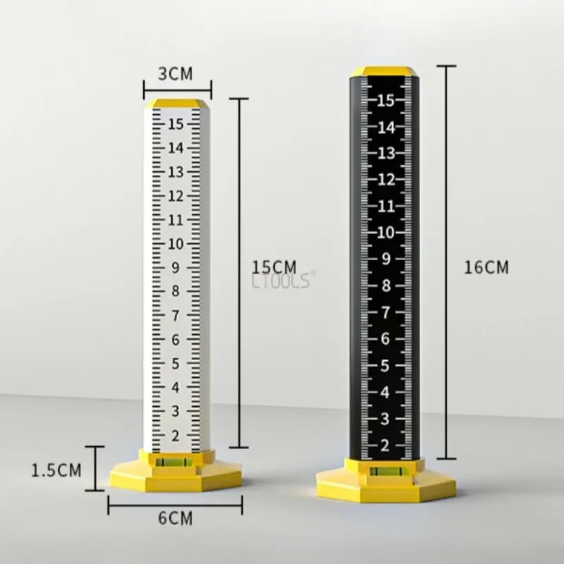 Règle 2 en 1 avec Niveau Magnétique