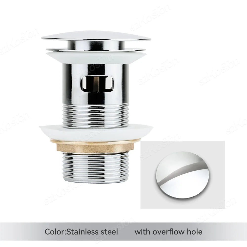 Bonde Universelle pour Evier de Cuisine ou Lavabo