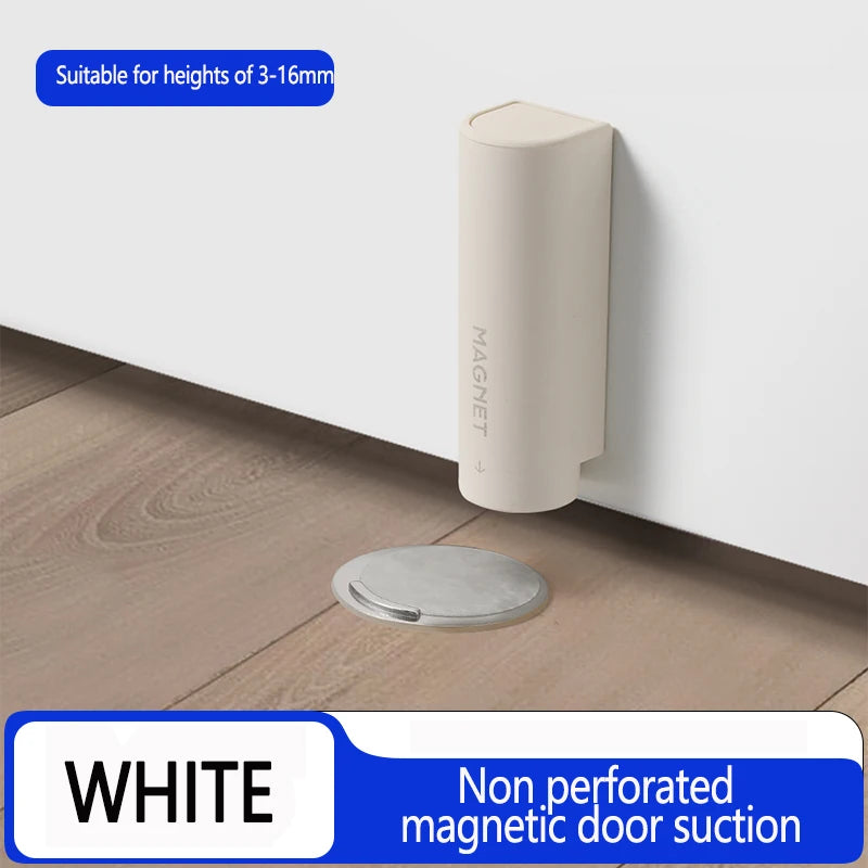 Butée de Porte Magnétique - Fixation Sans Clous