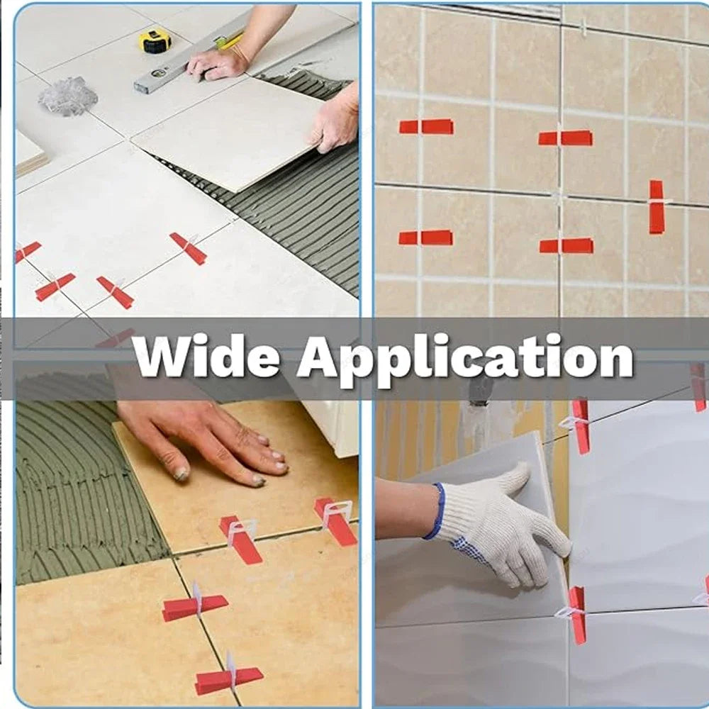 Kit Complet pour Pose de Carrelage - Cales + Croisillons + Pince