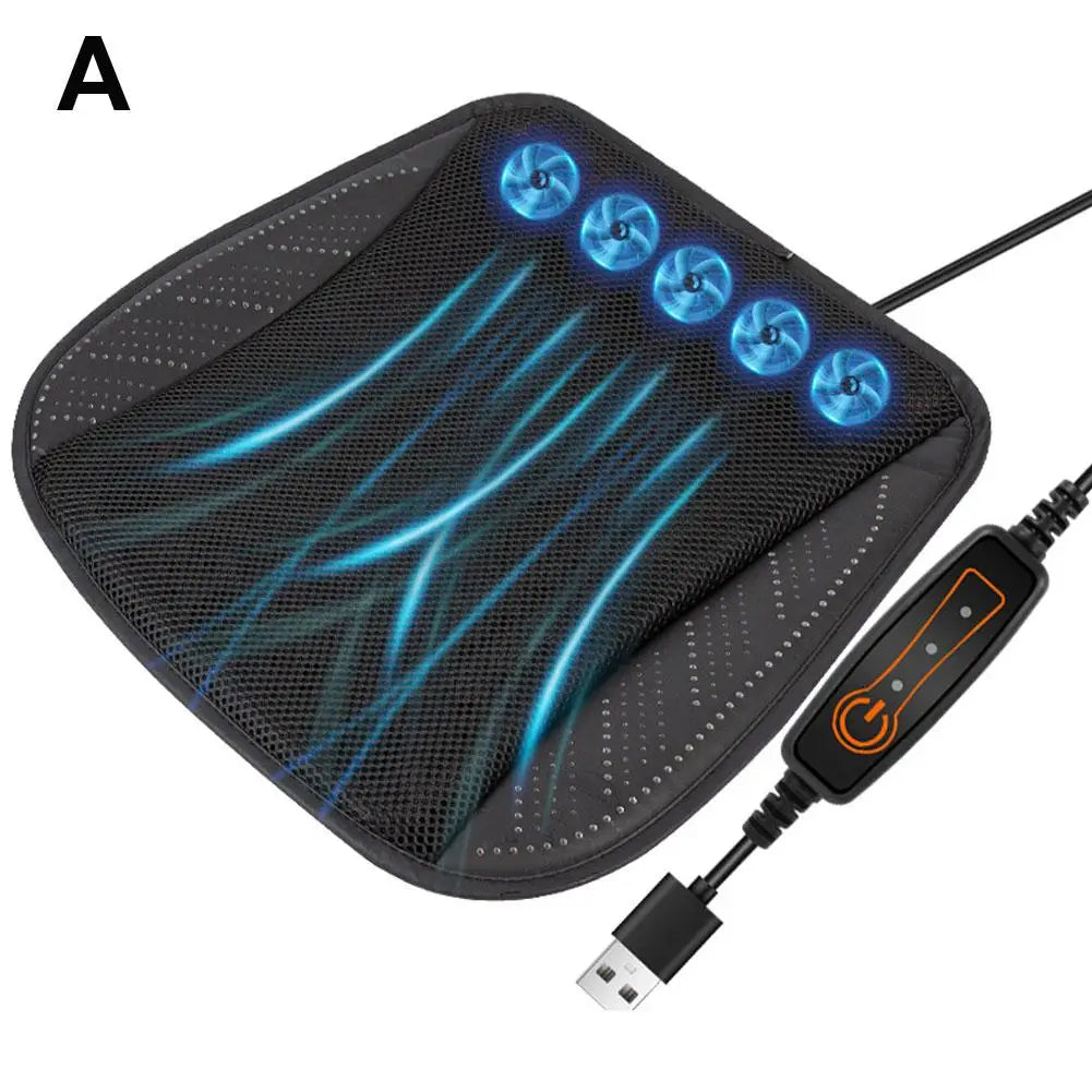 Coussin de Siège de Voiture Refroidissant USB