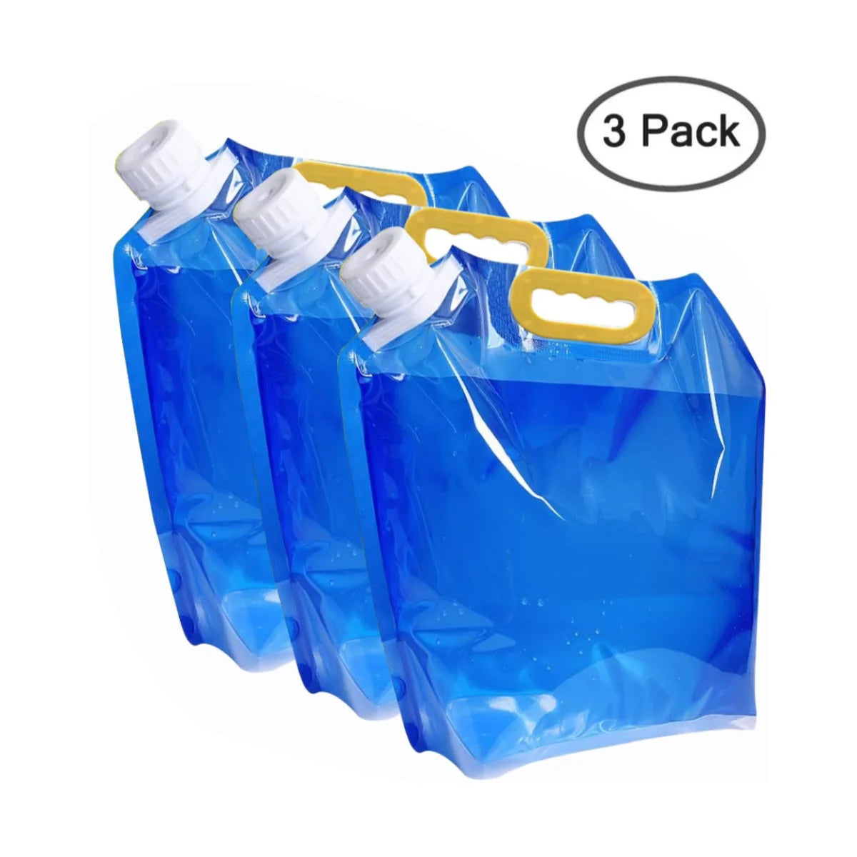 Sac d’Eau Pliable 10L avec Poignée Solide