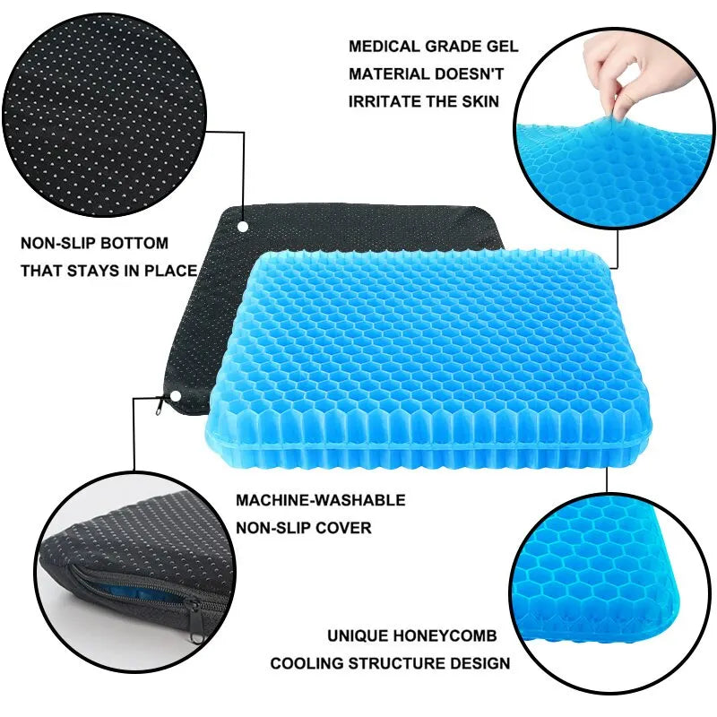 Coussin Orthopédique Gel Respirant Haute Élasticité