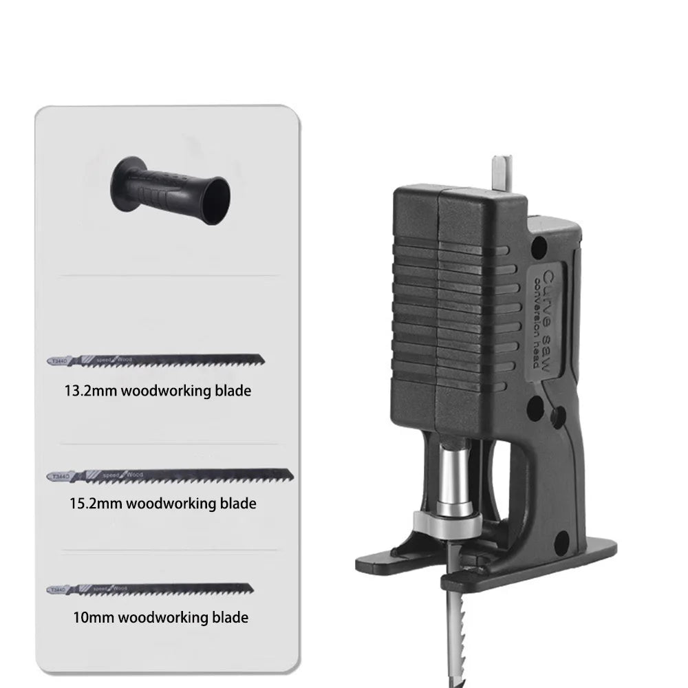 Embout Adaptateur de Scie Sabre Portable pour Perceuse