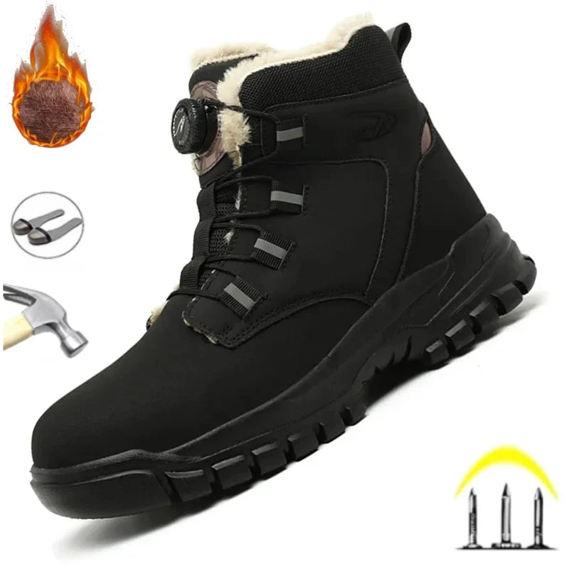 Bottes de Sécurité Hiver Imperméables avec Embout Acier