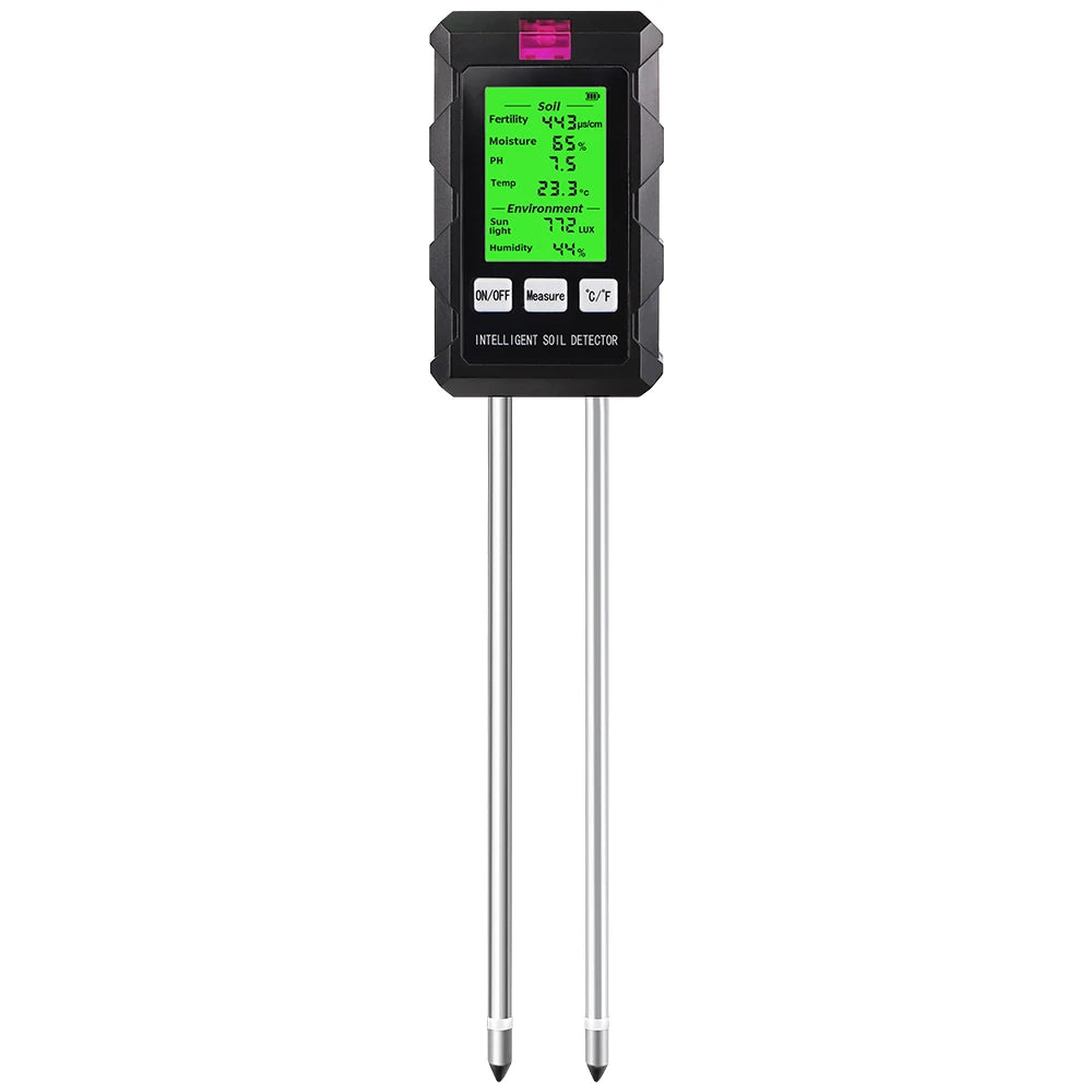 Sonde Électronique Fertilité et Conditions du Sol 6 en 1