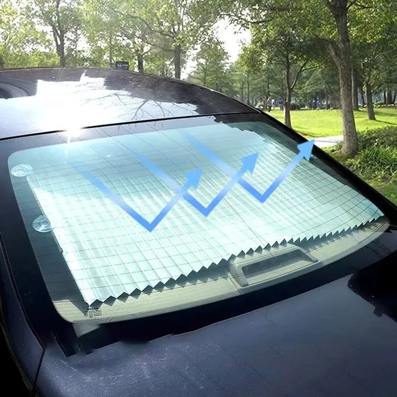 Pare-Soleil Rétractable pour Pare-Brise - Protection Solaire