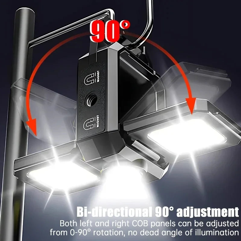 Mini lampe de poche LED PUISSANTE - Triple éclairage