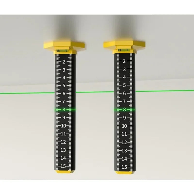 Règle 2 en 1 avec Niveau Magnétique