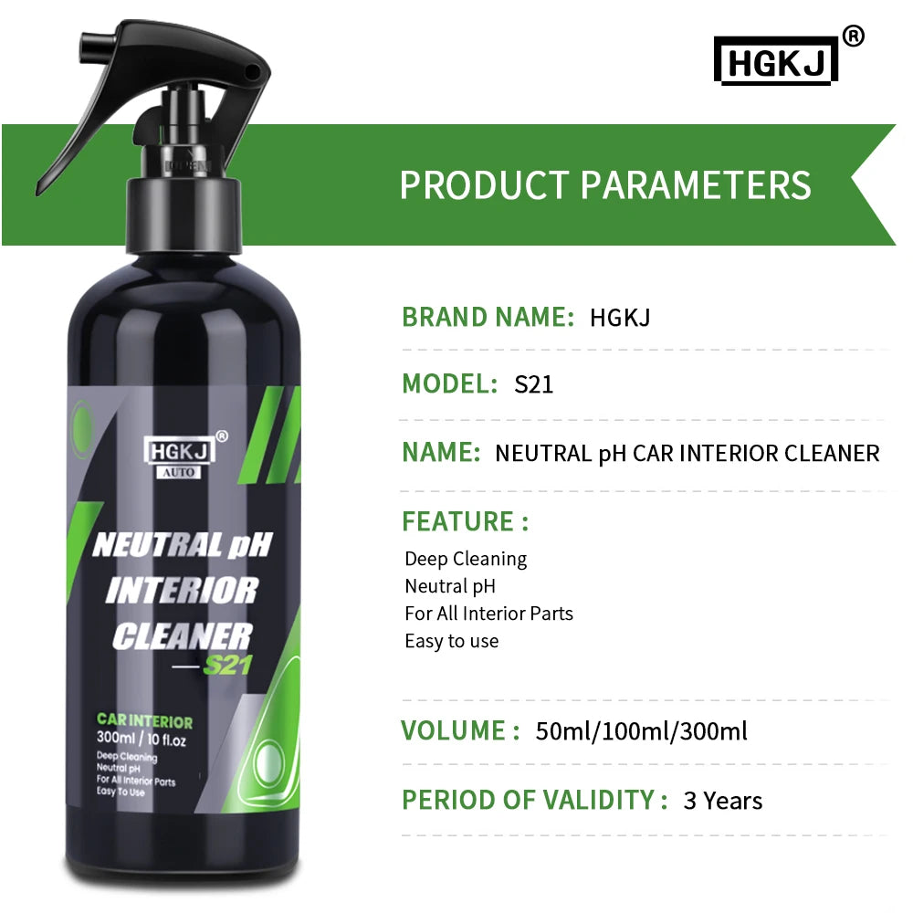 Spray Nettoyant Voiture Multi-Surfaces Sans Rinçage