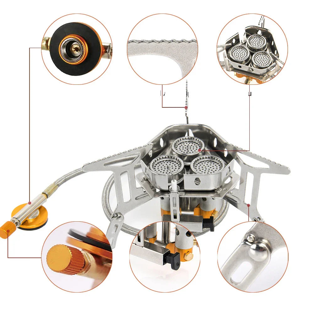 Cuisinière à Gaz Portable & Pratique