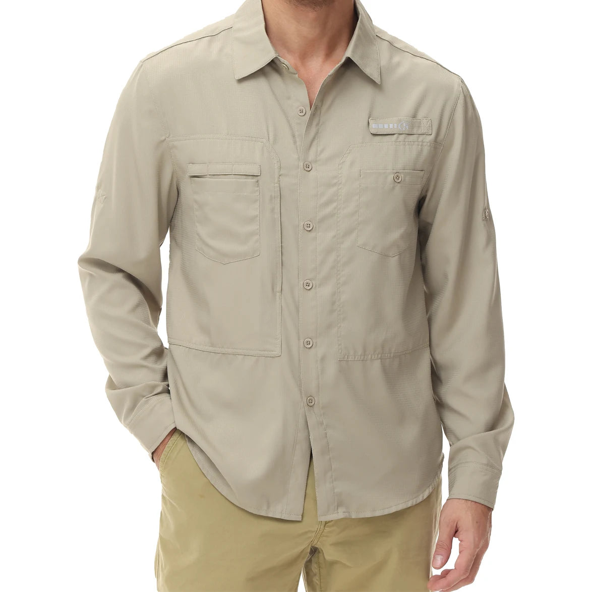 Chemise Homme Anti-UV UPF 50+ Respirante