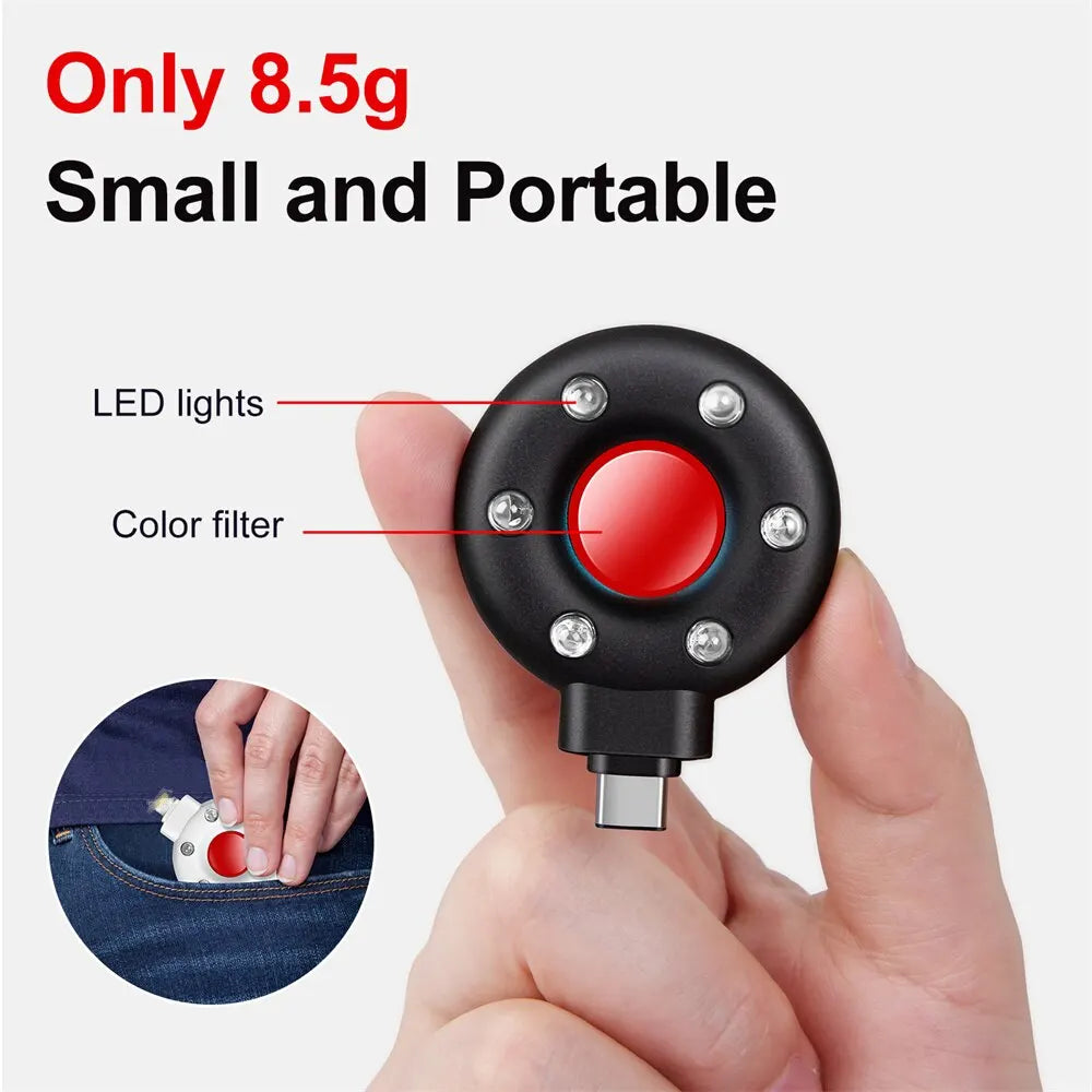 Détecteur Infrarouge de Caméra Cachée Espion Portable