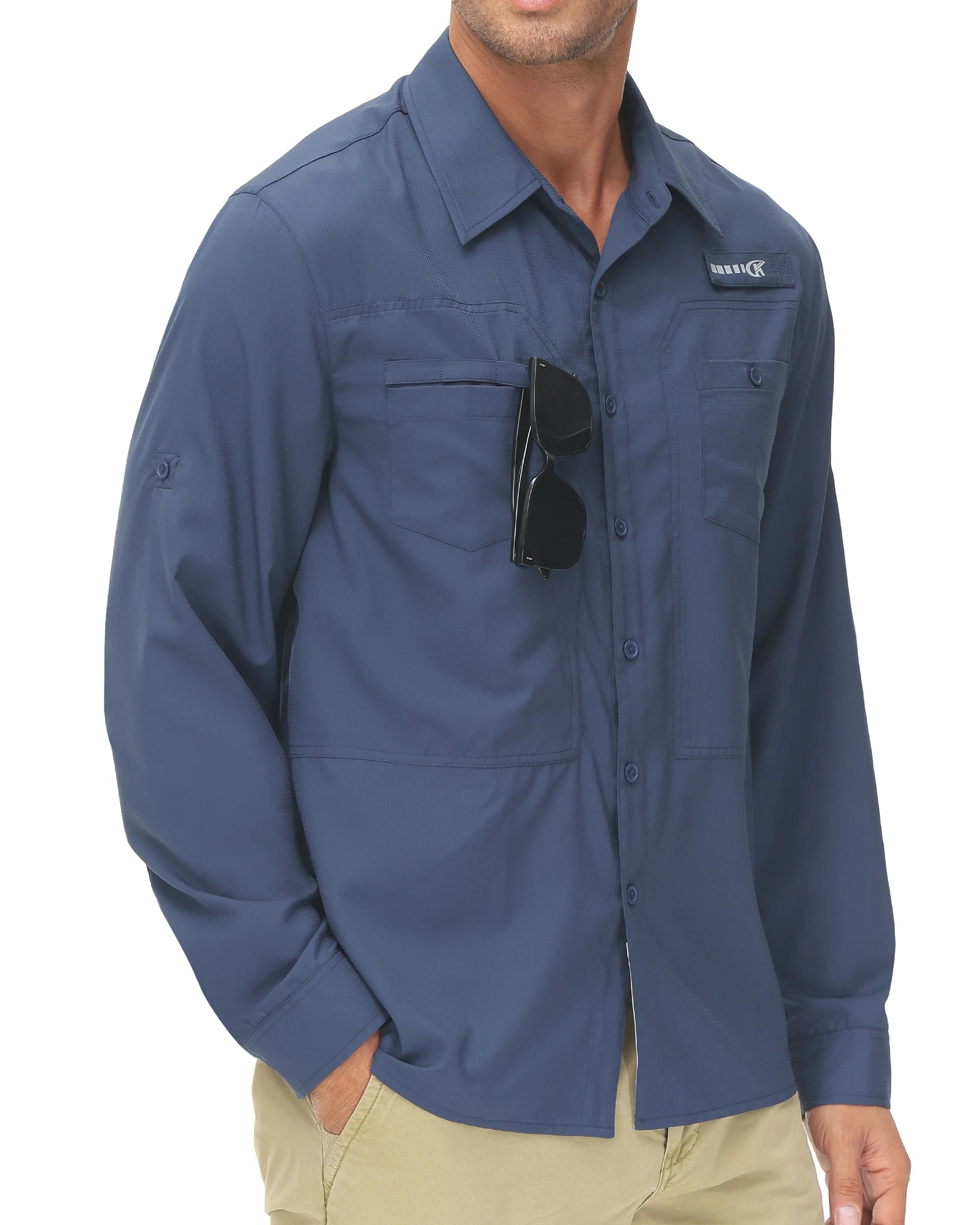 Chemise Homme Anti-UV UPF 50+ Respirante
