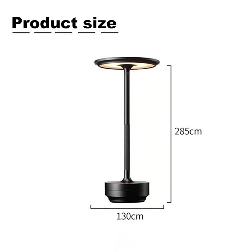 Lampe de table nordique sans fil