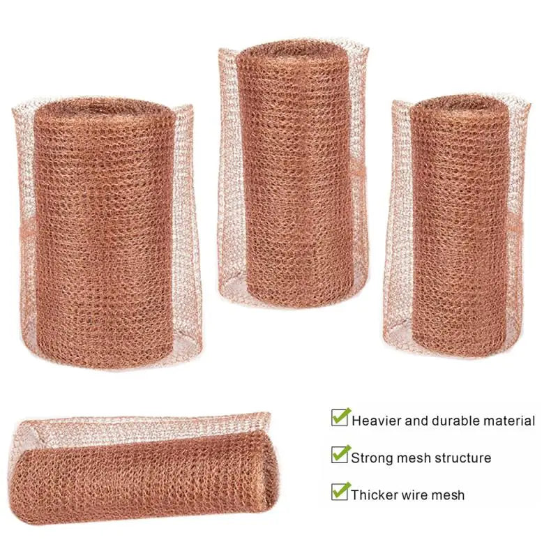 Rouleau de Filet de Cuivre de Bricolage Multifonctionnel