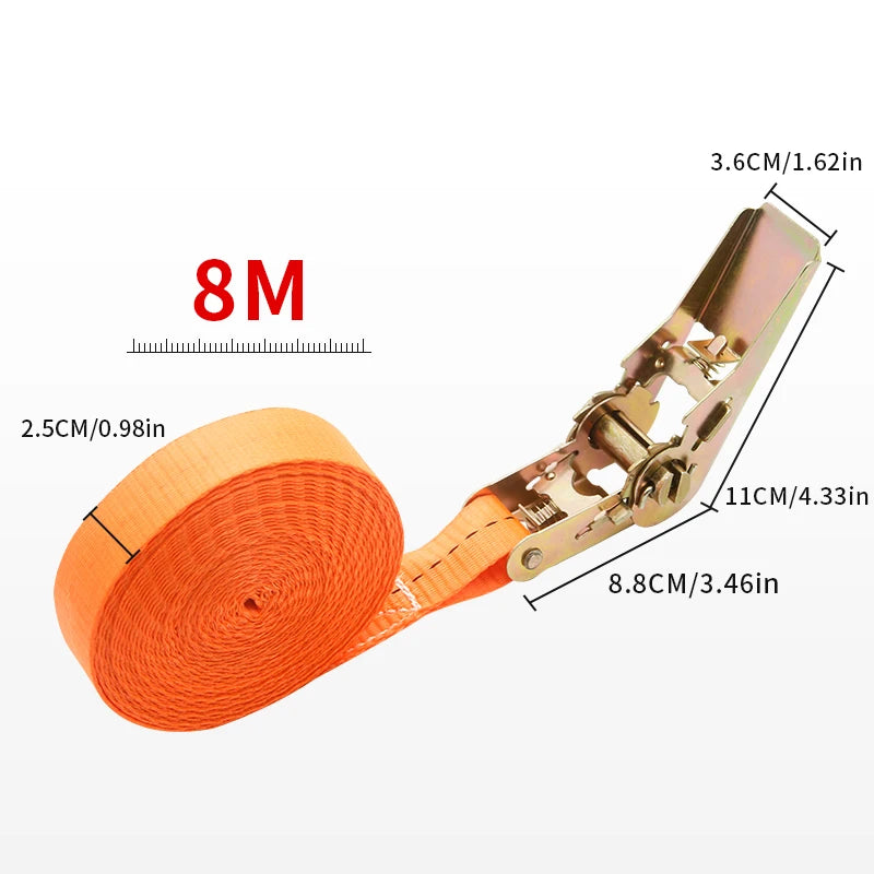 Sangle à Cliquet Multifonctionnelle Réglable & Sécurisée