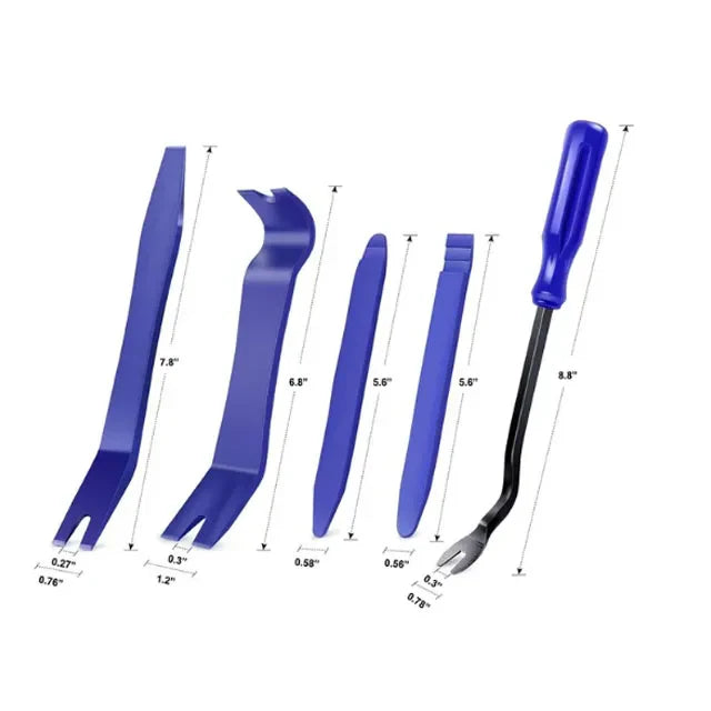 Kit d'outils de démontage de voiture Nettoyage & Réparation - 5PCS