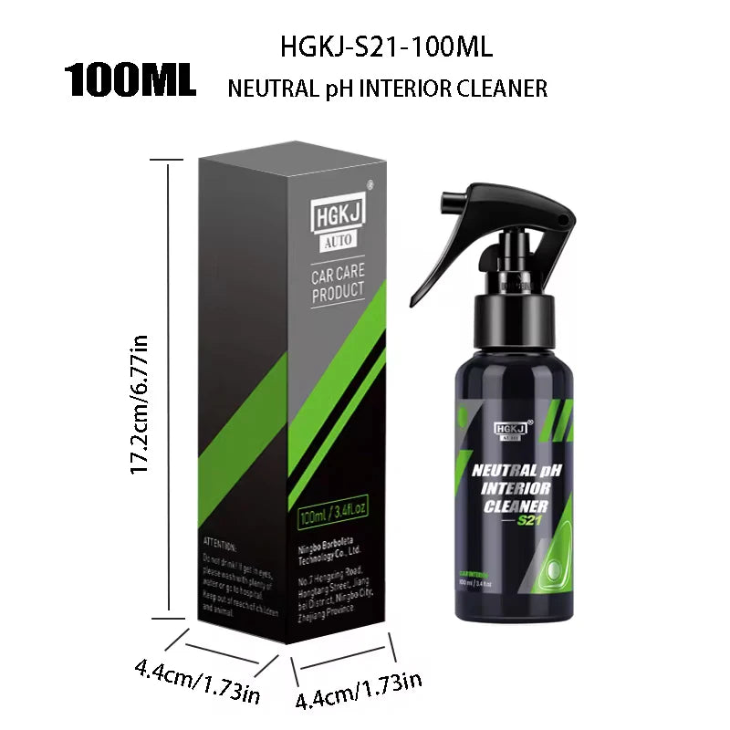 Spray Nettoyant Voiture Multi-Surfaces Sans Rinçage