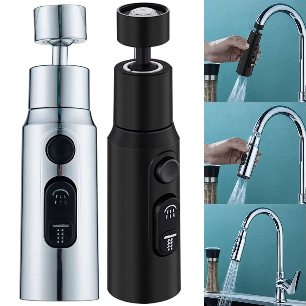 Extension d'Évier de Cuisine Rotative 360° Universelle 3 Modes