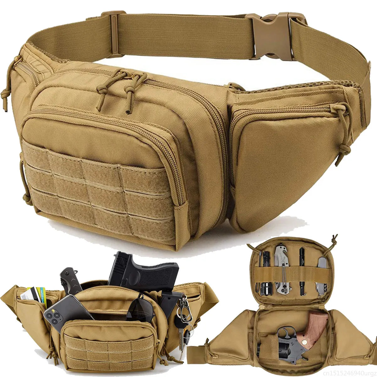 Sac banane militaire