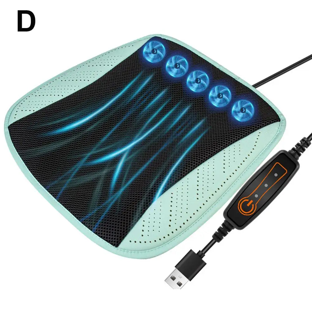 Coussin de Siège de Voiture Refroidissant USB