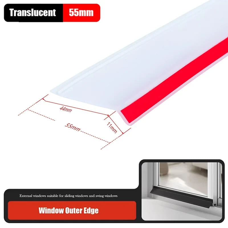 Outer Window-T-55mm / 2M,Outer Window-T-55mm / 1.5M,Outer Window-T-55mm / 1M