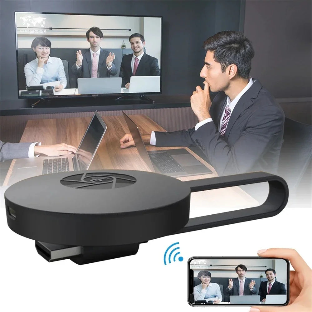 Appareil HDMI Chromecast Sans Fil HD - TV Maison Intelligente