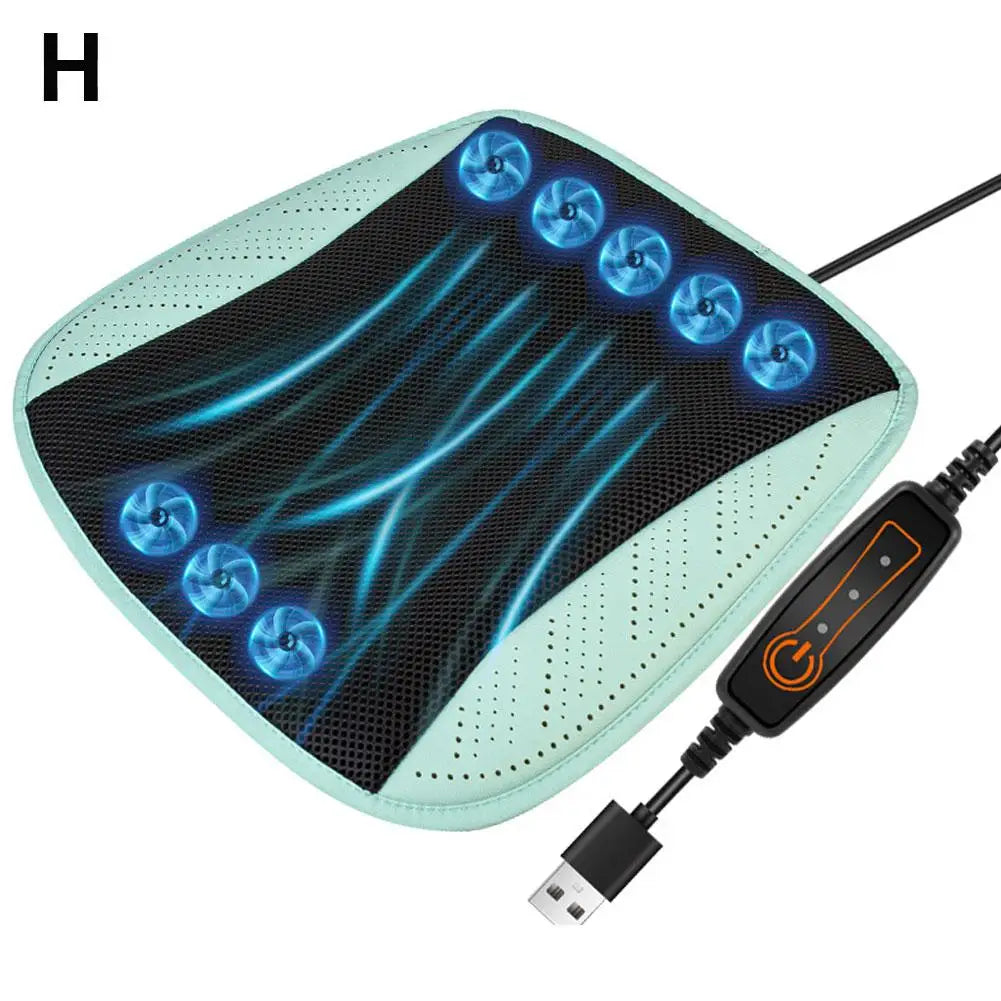 Coussin de Siège de Voiture Refroidissant USB