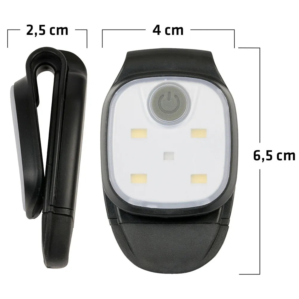 Lampe de Poche Clip - 4 Modes