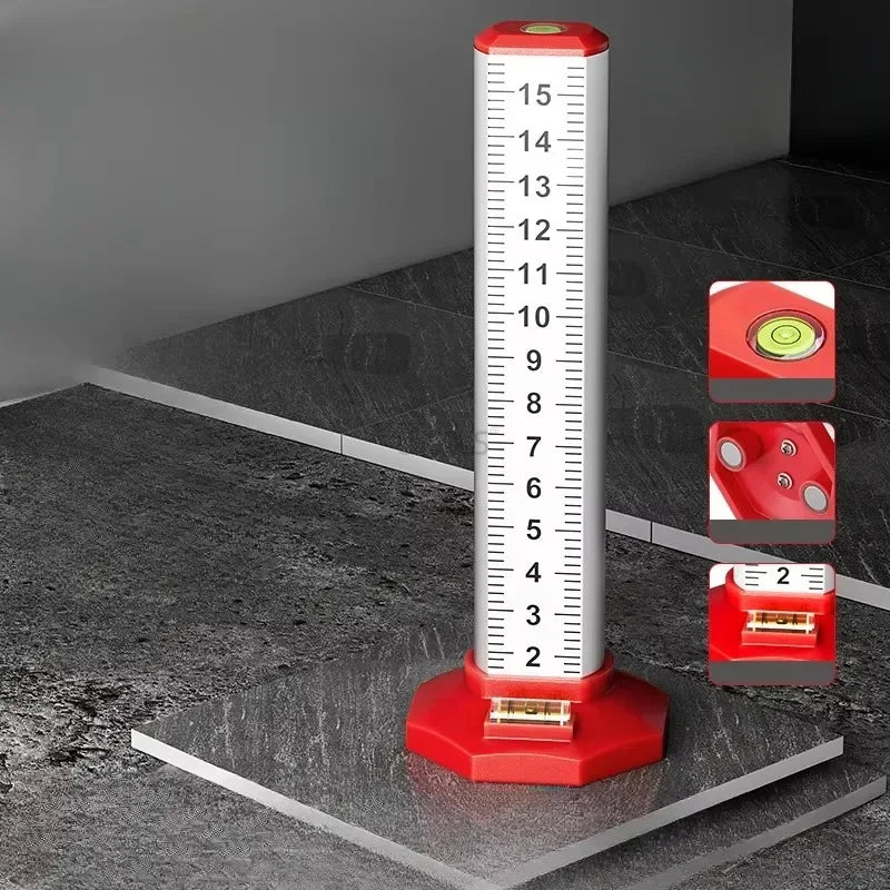 Règle 2 en 1 avec Niveau Magnétique