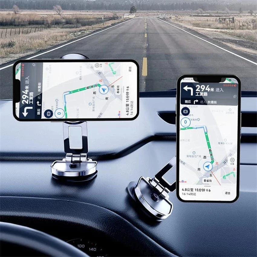 Support Téléphone Magnétique Voiture – 360° Pliable