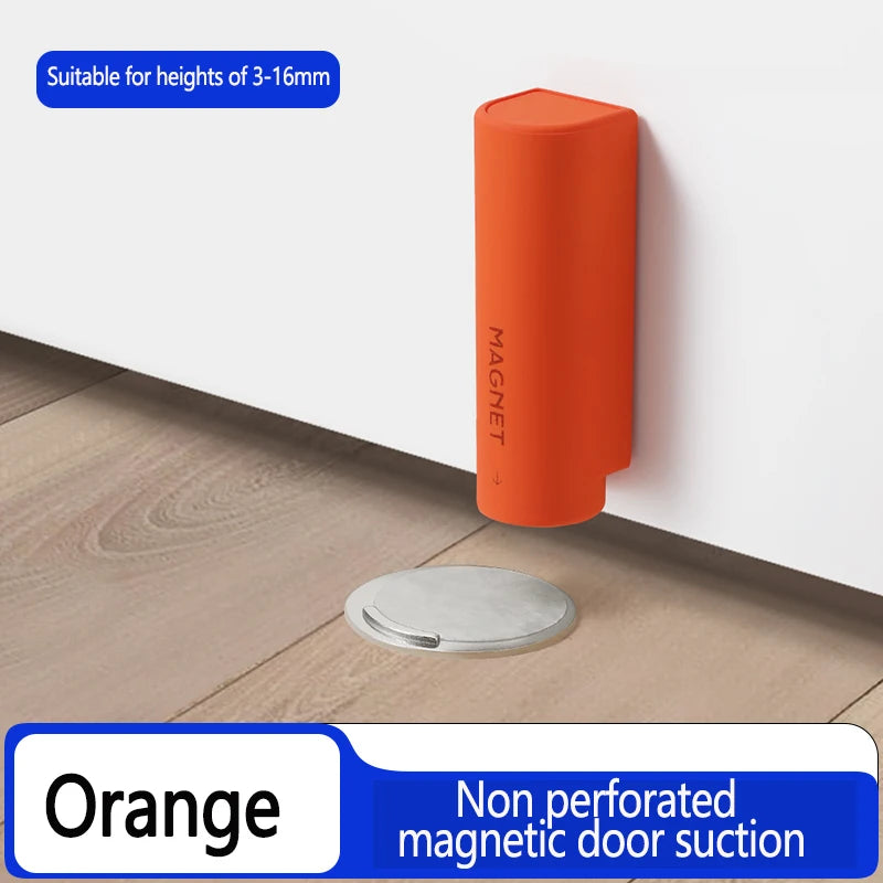 Butée de Porte Magnétique - Fixation Sans Clous