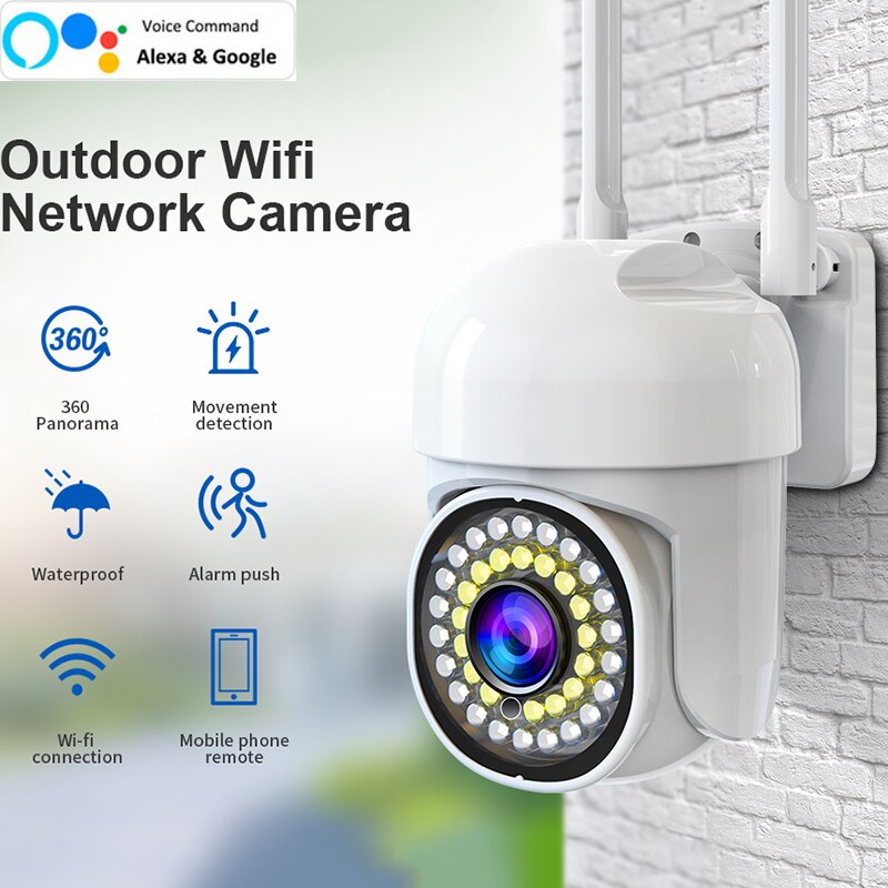 Caméra de surveillance connectée HD WIFI - Détecteur de mouvement