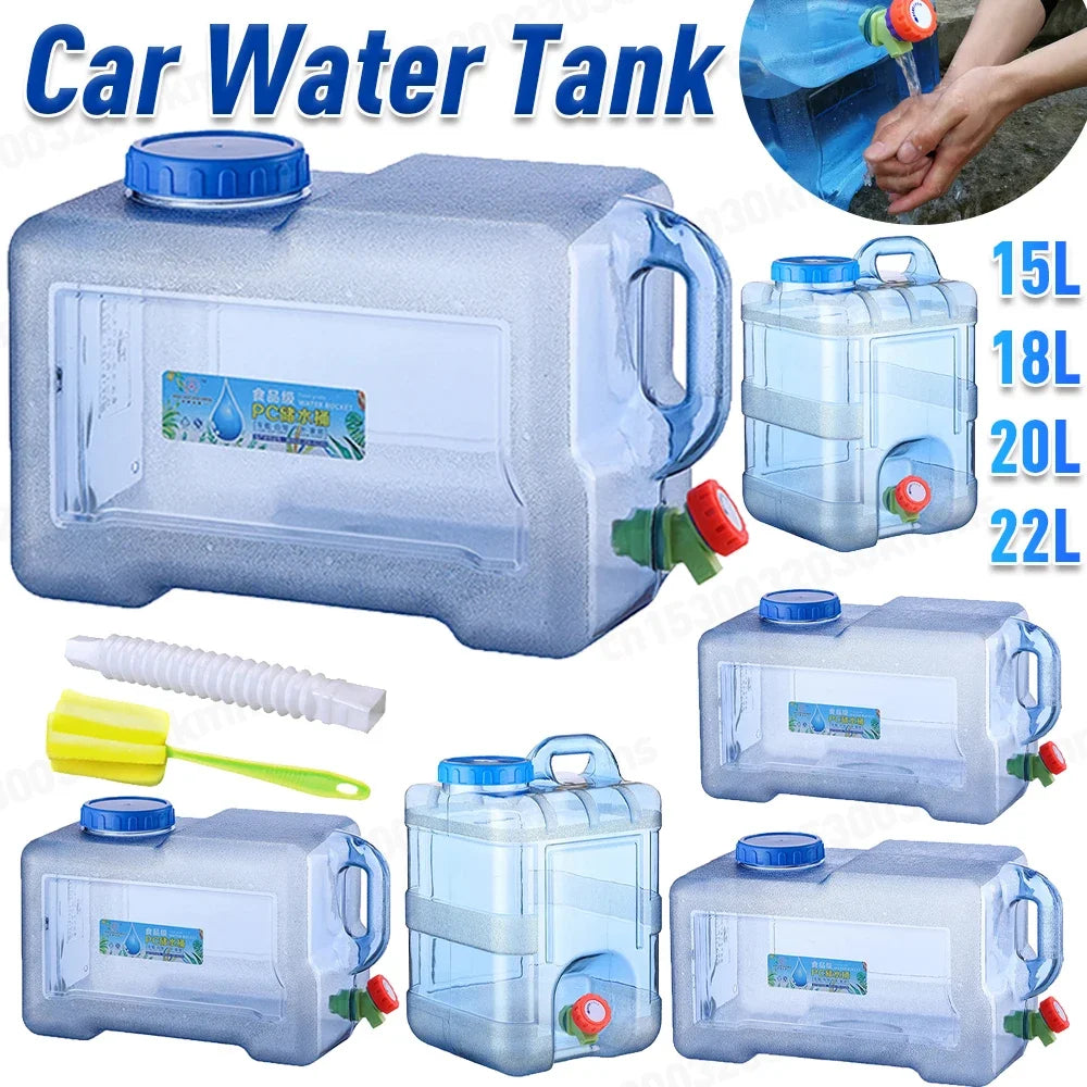 Réservoir d'eau de qualité alimentaire pour Camping - Jusqu'à 18L