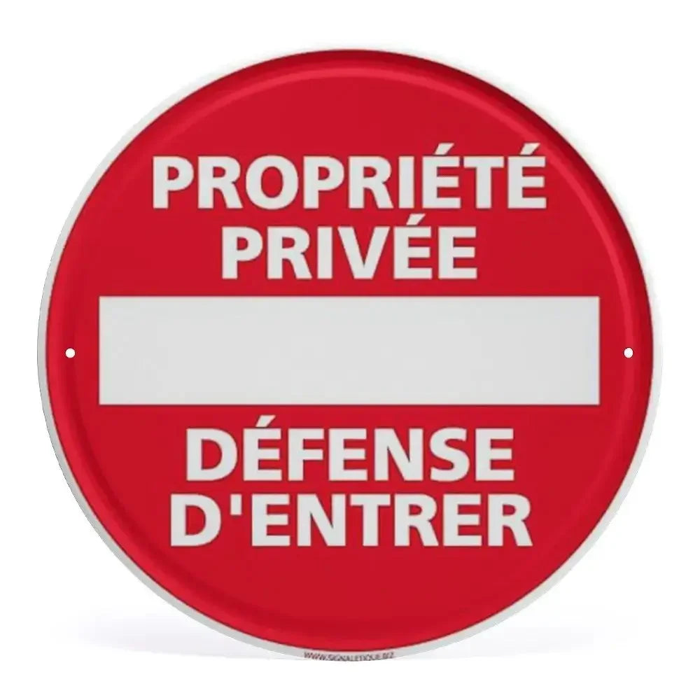 Panneau de Signalisation Stationnement & Interdiction