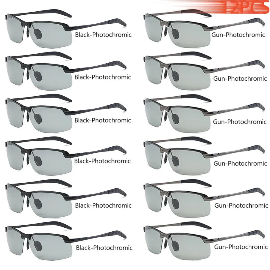 Lot de 2 Paires de Lunettes de Soleil Polarisantes Incassables