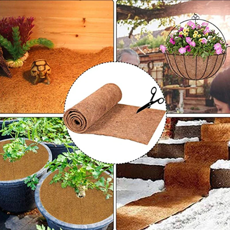 Natural Coco Vegetable Fiber Canvas Roll - Multi-Purpose