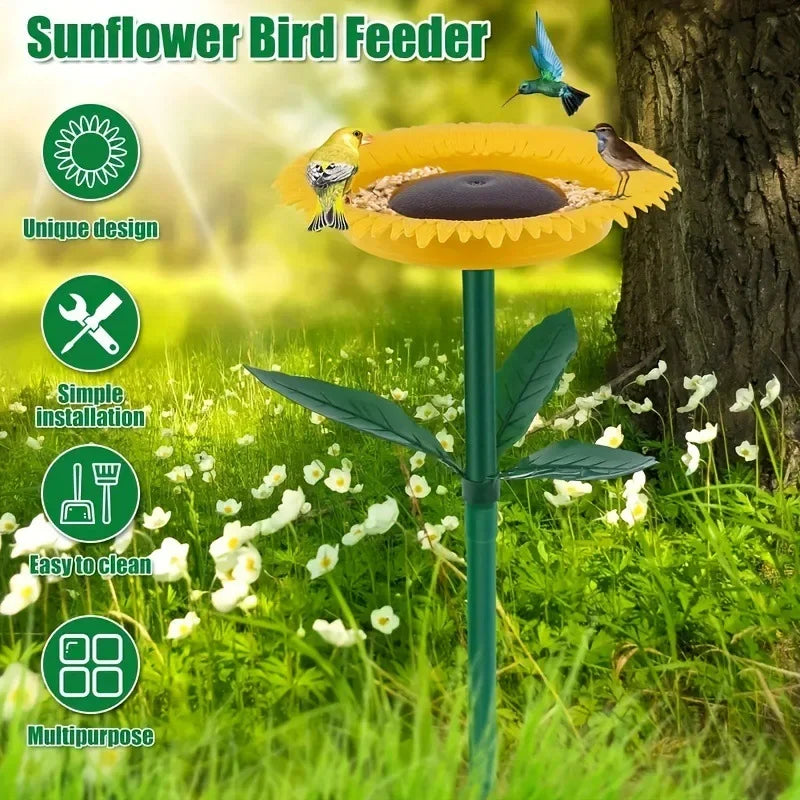 Mangeoire Tournesol Réaliste pour Oiseaux