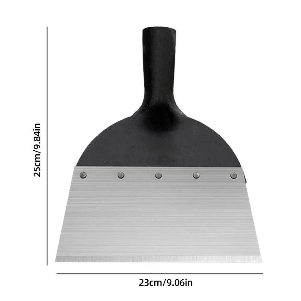 Pelle plate de désherbage en acier multifonctionnelle pour jardin 