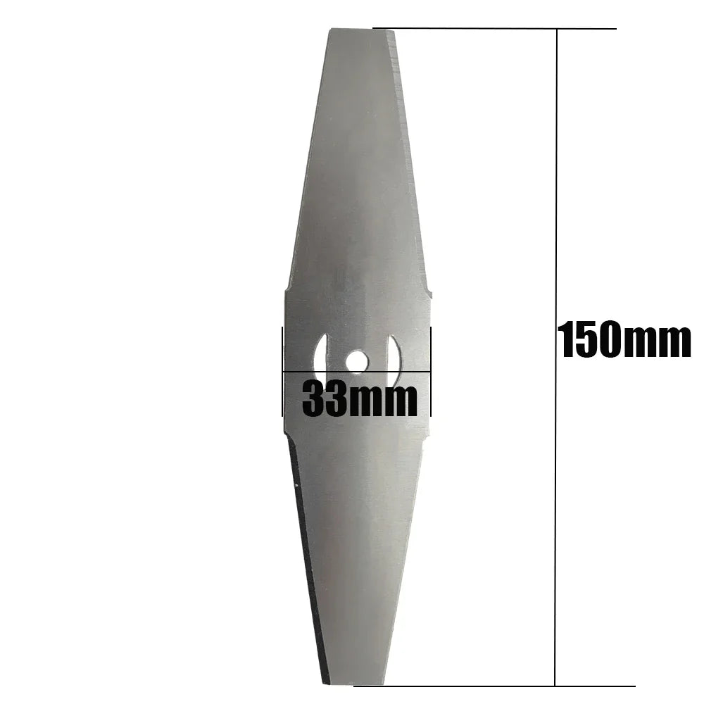 4x Lames Métal 150mm pour Coupe-Herbe & Débroussailleuse + 1 OFFERTE
