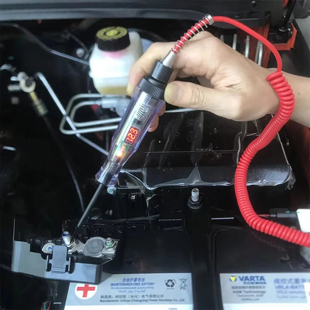 Testeur de Circuit Auto 6V–24V avec Affichage LED