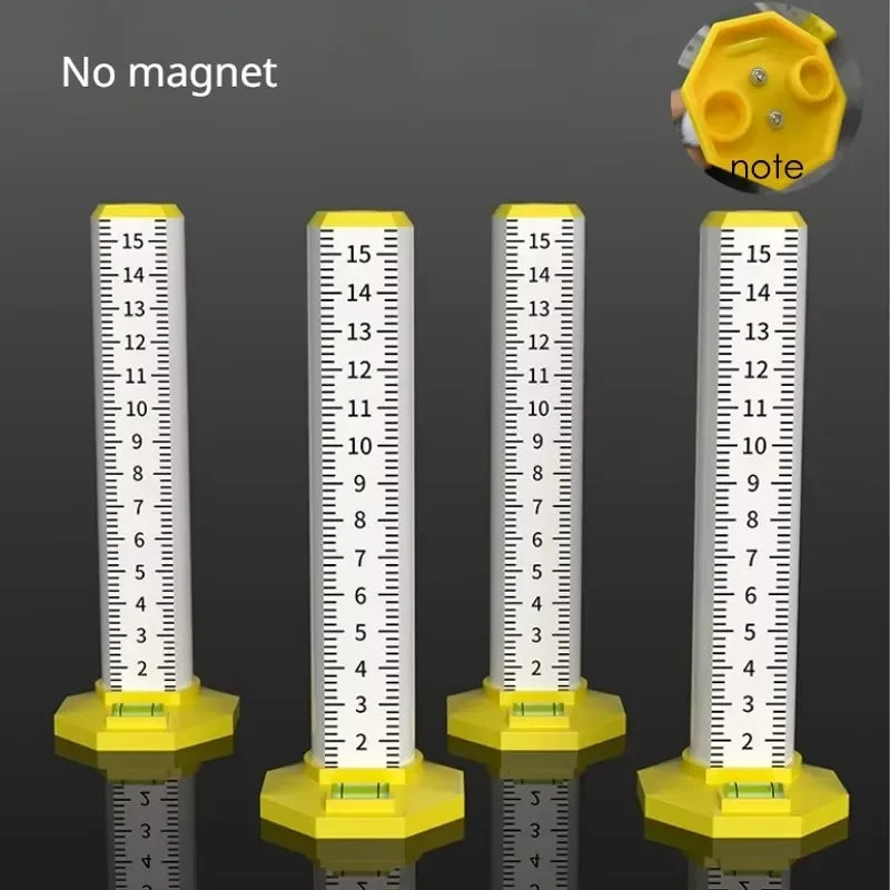 Règle 2 en 1 avec Niveau Magnétique