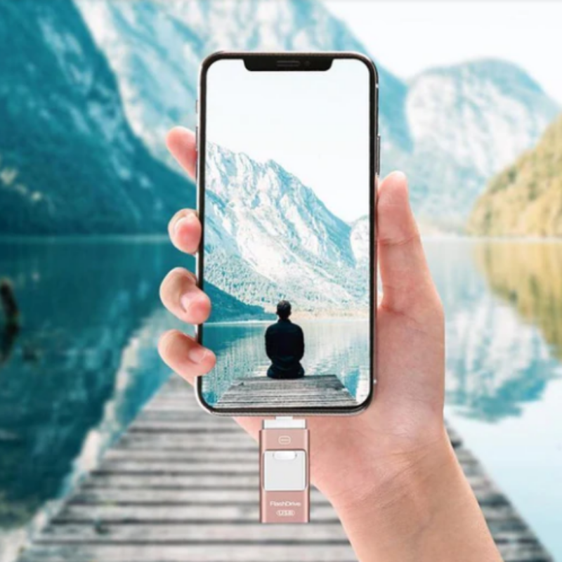 Memoria USB 4 en 1 para smartphone