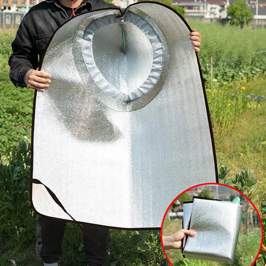 Poncho de Jardinage Imperméable Anti-Chaleur