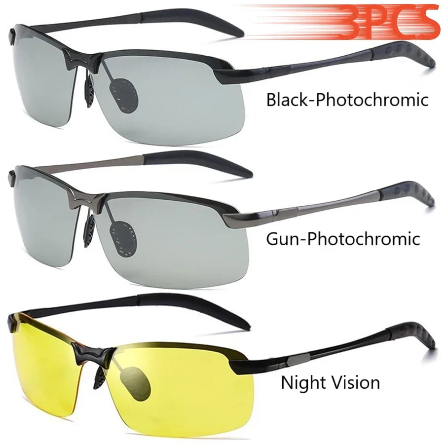 Lot de 2 Paires de Lunettes de Soleil Polarisantes Incassables