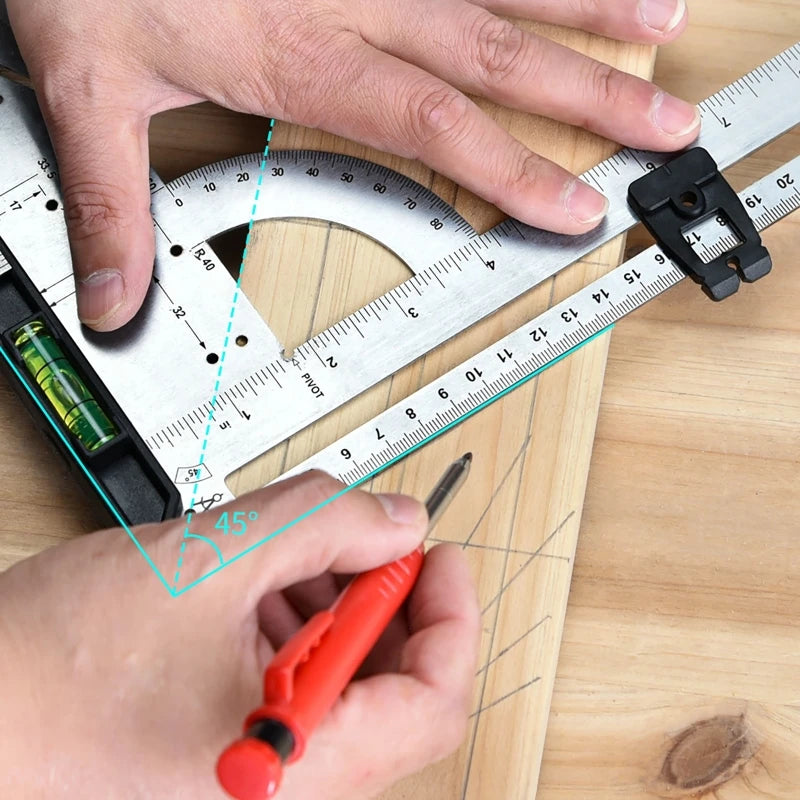 Equerre avec Niveau à Bulle - La Boutique du Bricolage