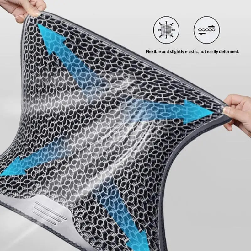 Cojín de Asiento ERGO de Gel Diseño Nido de Abeja - Transpirable y Lavable