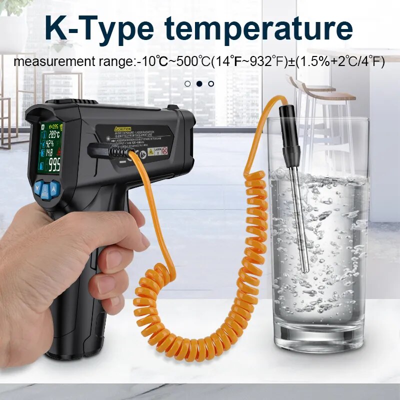 Thermomètre Laser Infrarouge Numérique