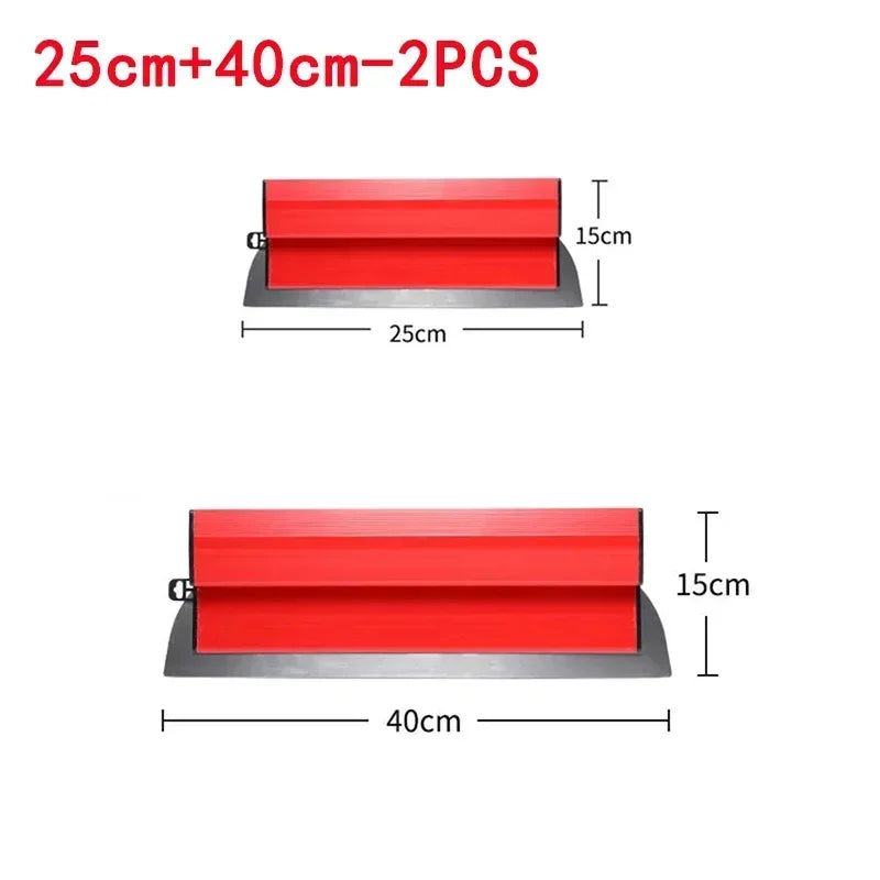 2x Lames à lisser pour Plâtrage Mural